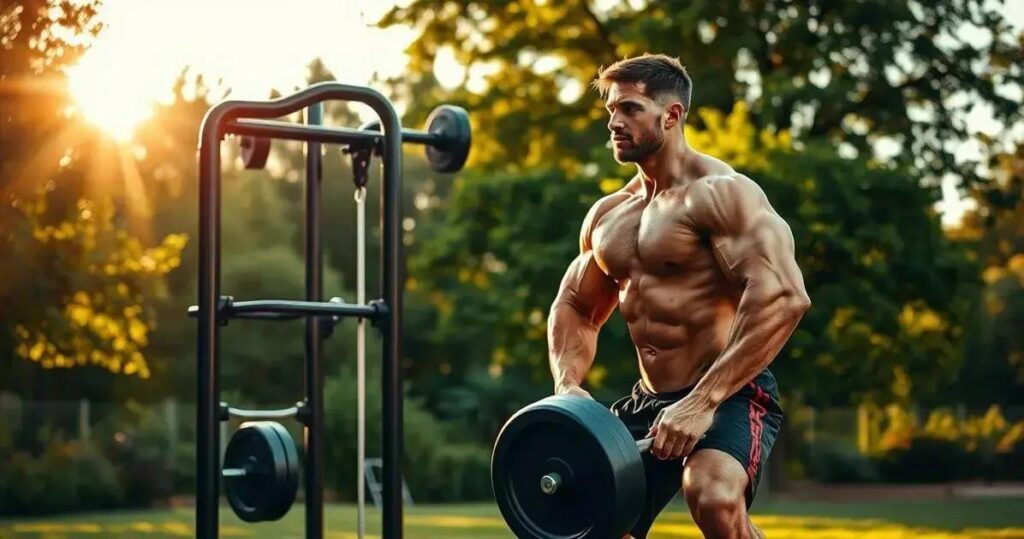 ganho de massa muscular