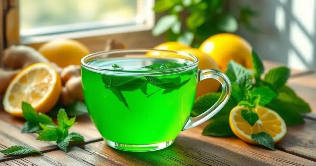 chá verde