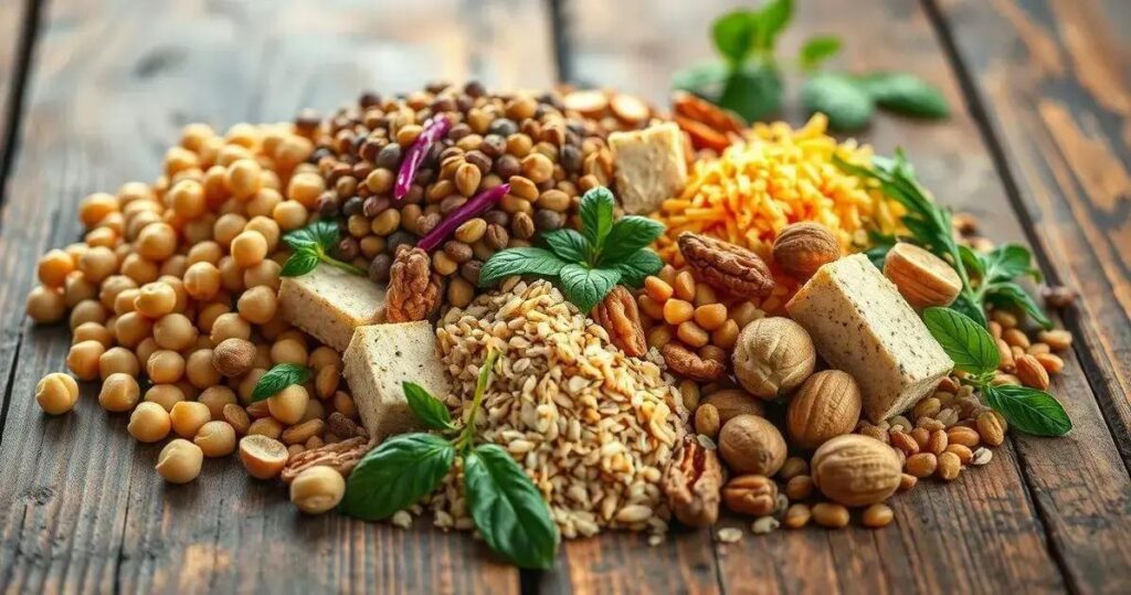 fontes de proteina vegetal