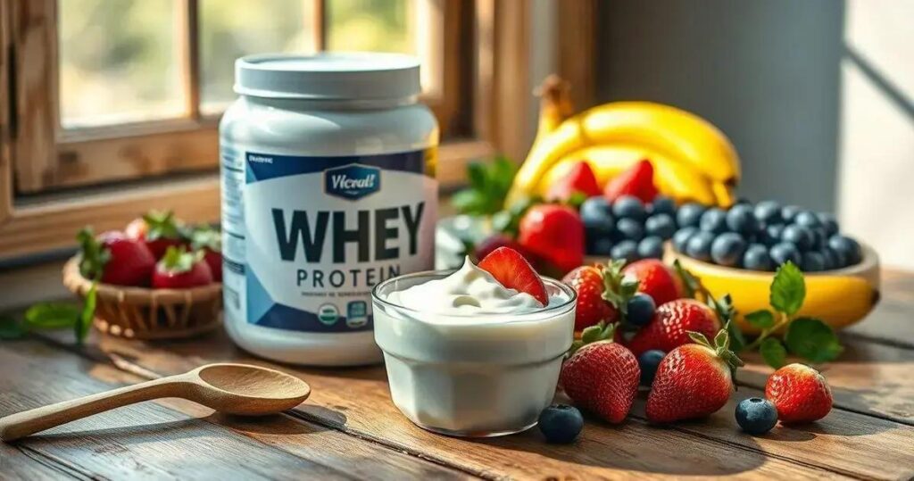 iogurte com whey protein