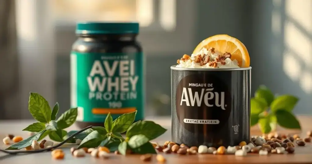 mingau de aveia com whey protein