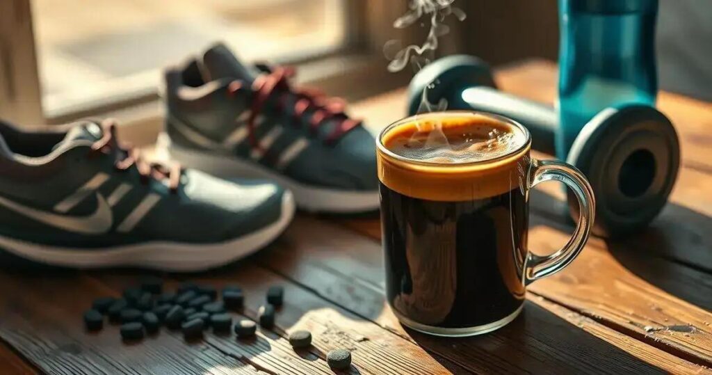 Pré treino com café