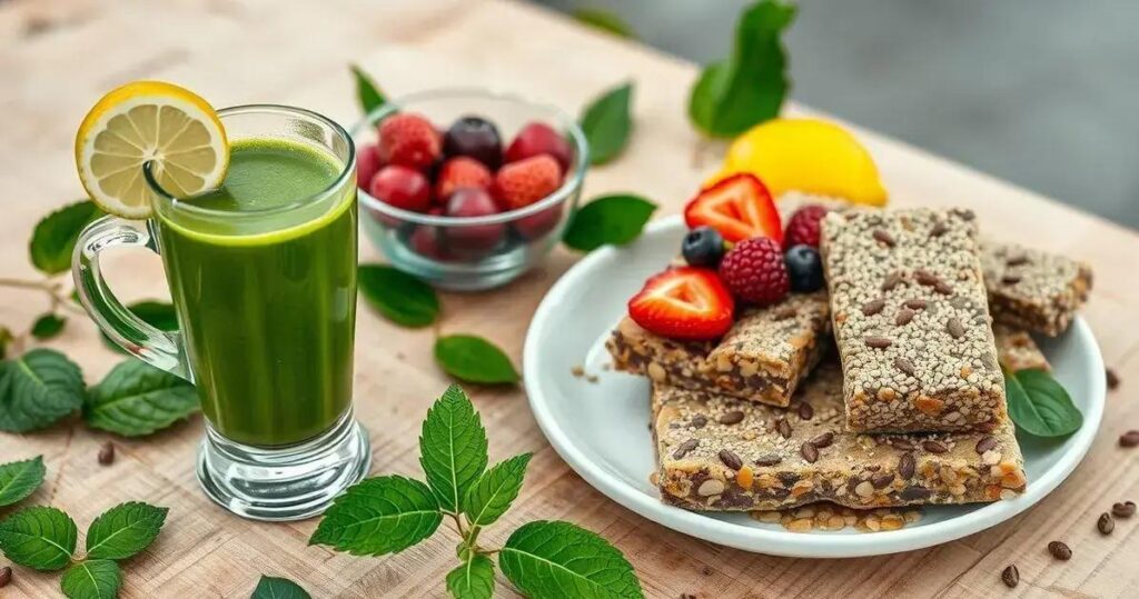Pré treino vegano