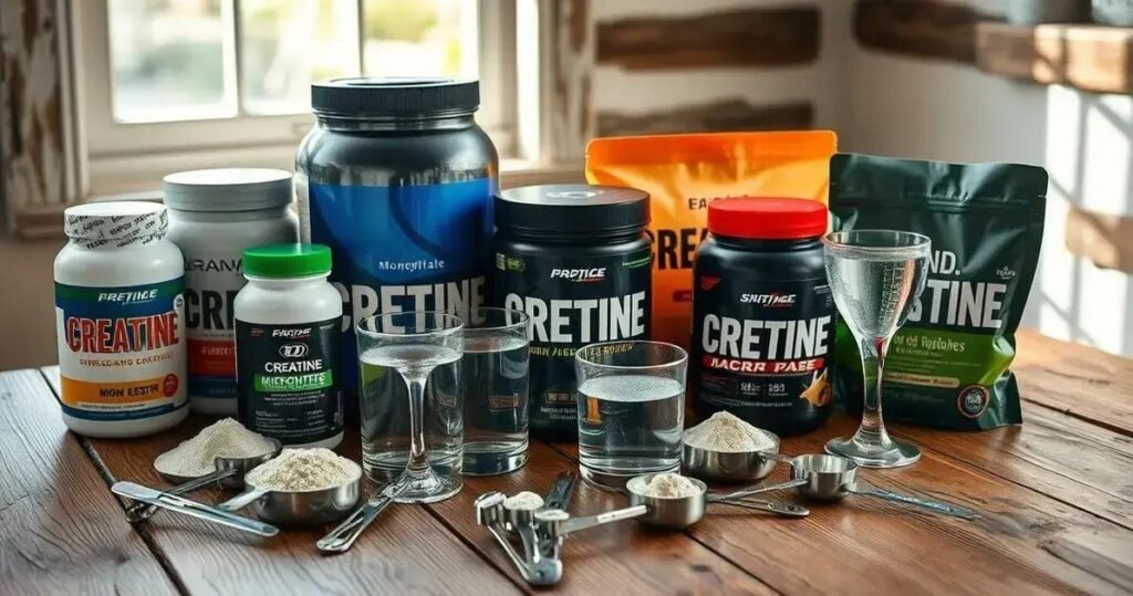 tipos de creatina