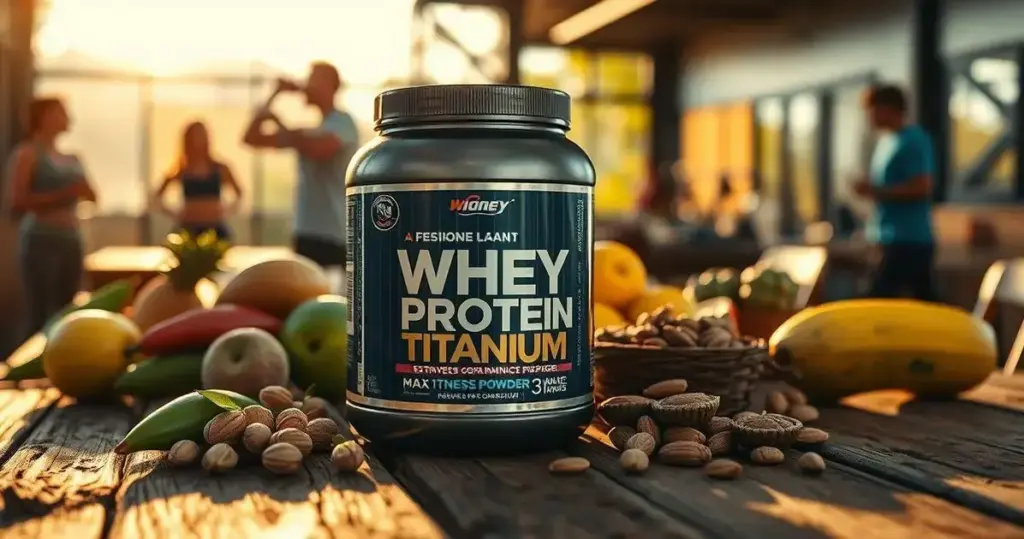whey protein max titanium é bom