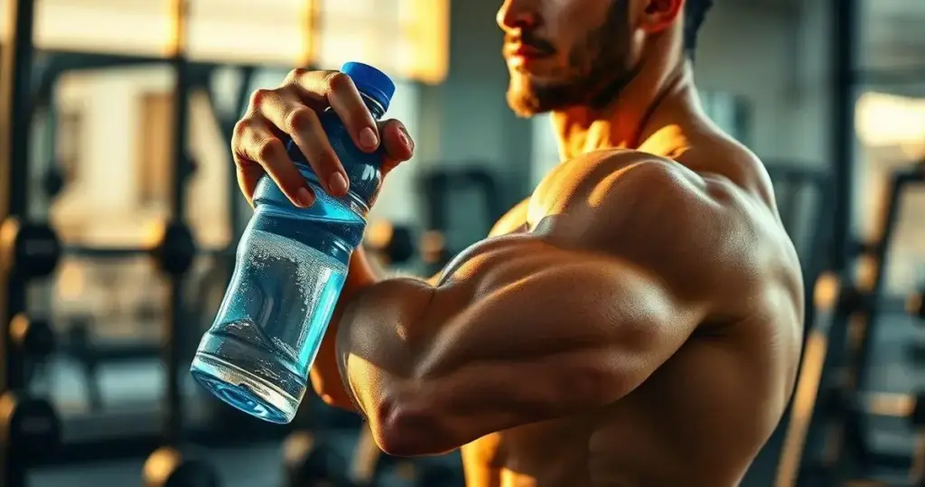 importância da água na musculação