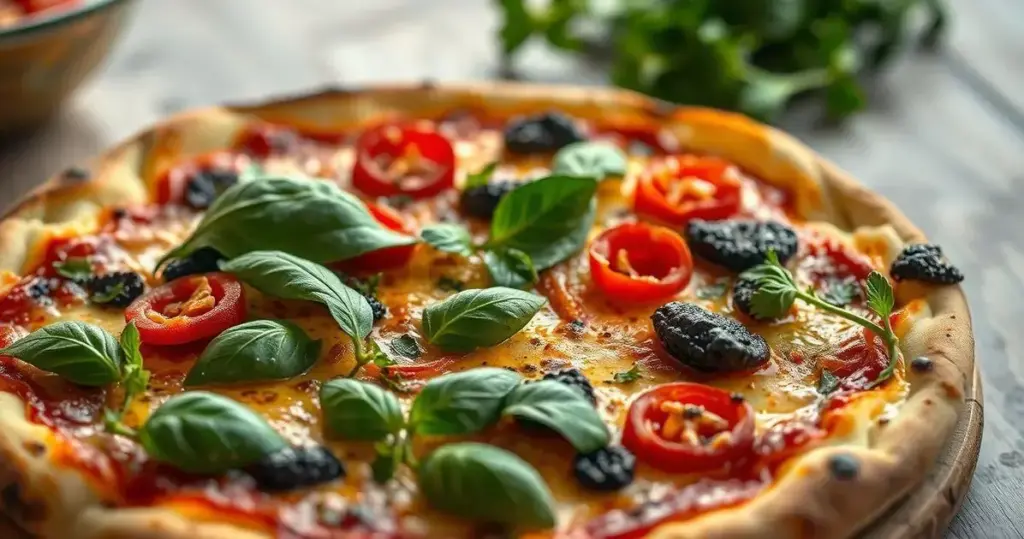 receita de pizza proteica